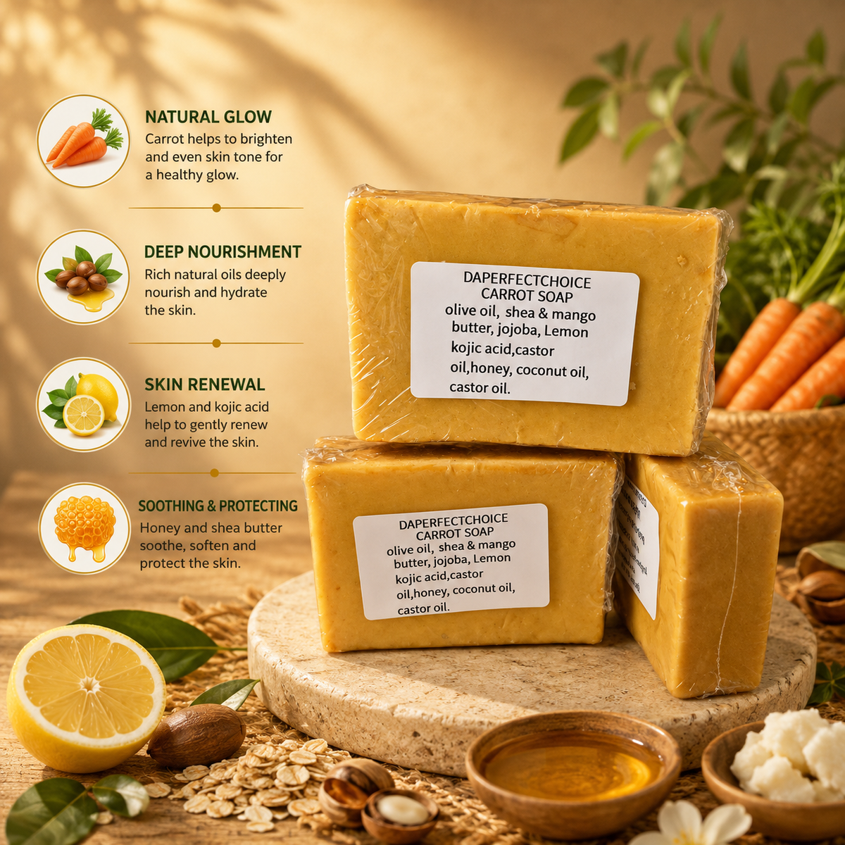 Da Perfect Carrot Soap
