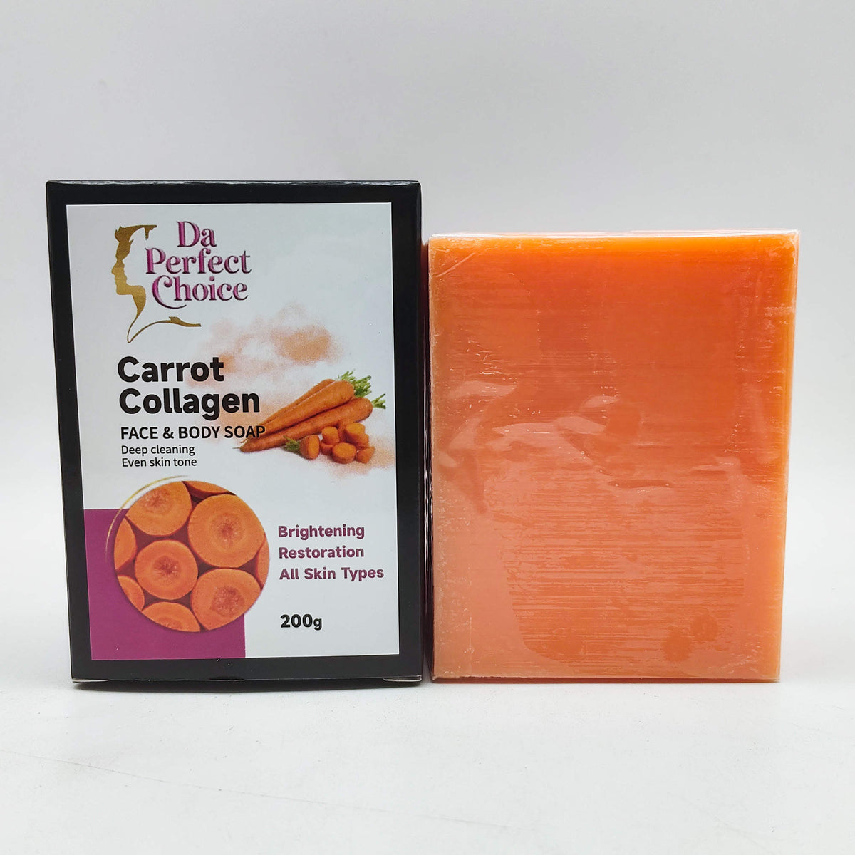 Da Carrot Collagen Soap