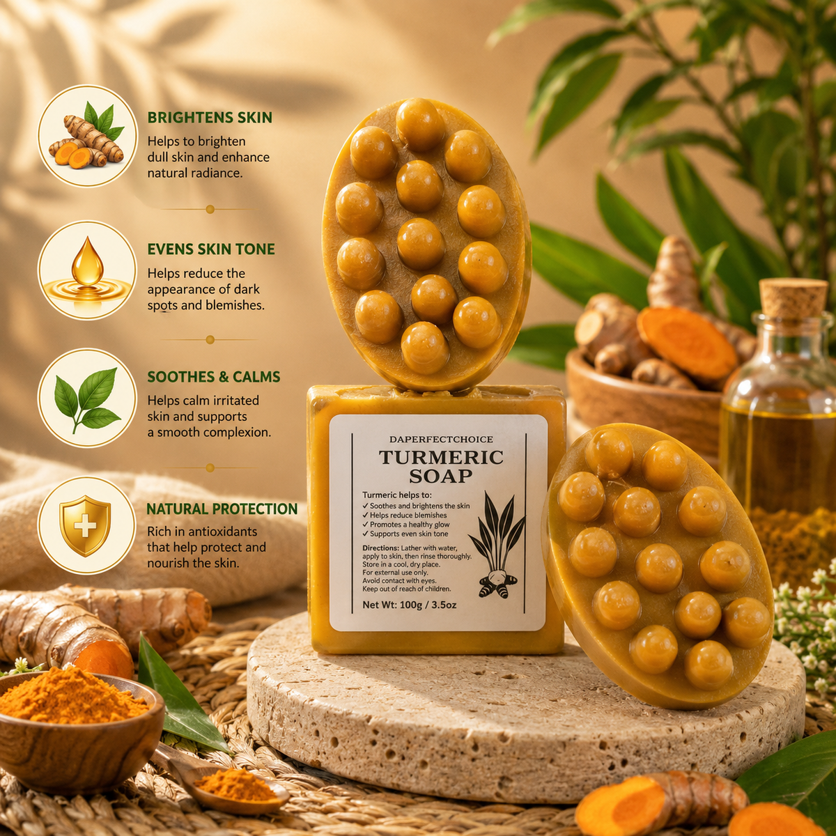 Da Perfect Soap Turmeric