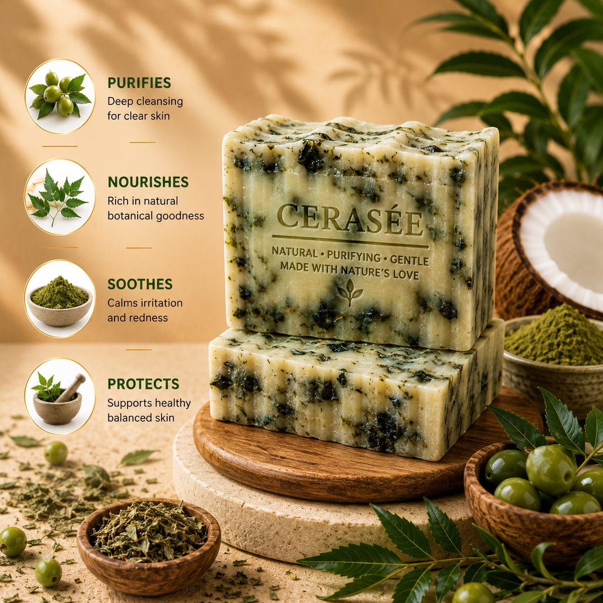 Cold Process Cerasee Soap