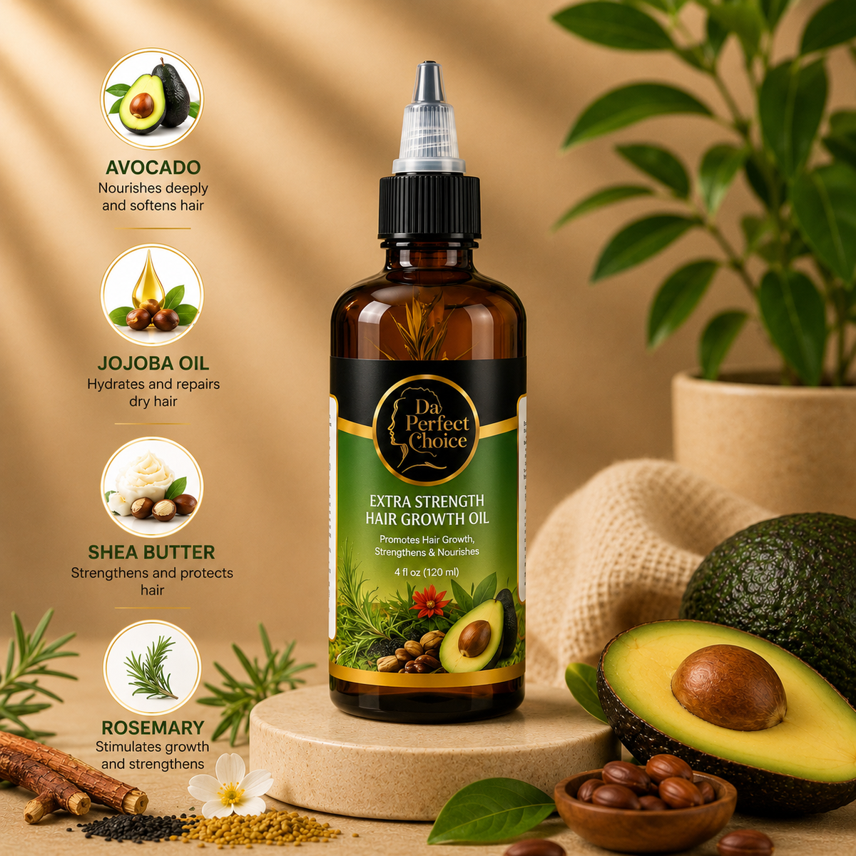 Extra Strenght Hair Growth Oil