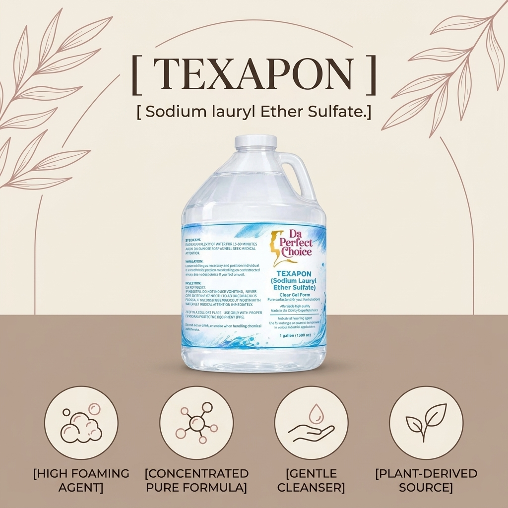 Texapon, Sodium Lauryl Ether Suifate